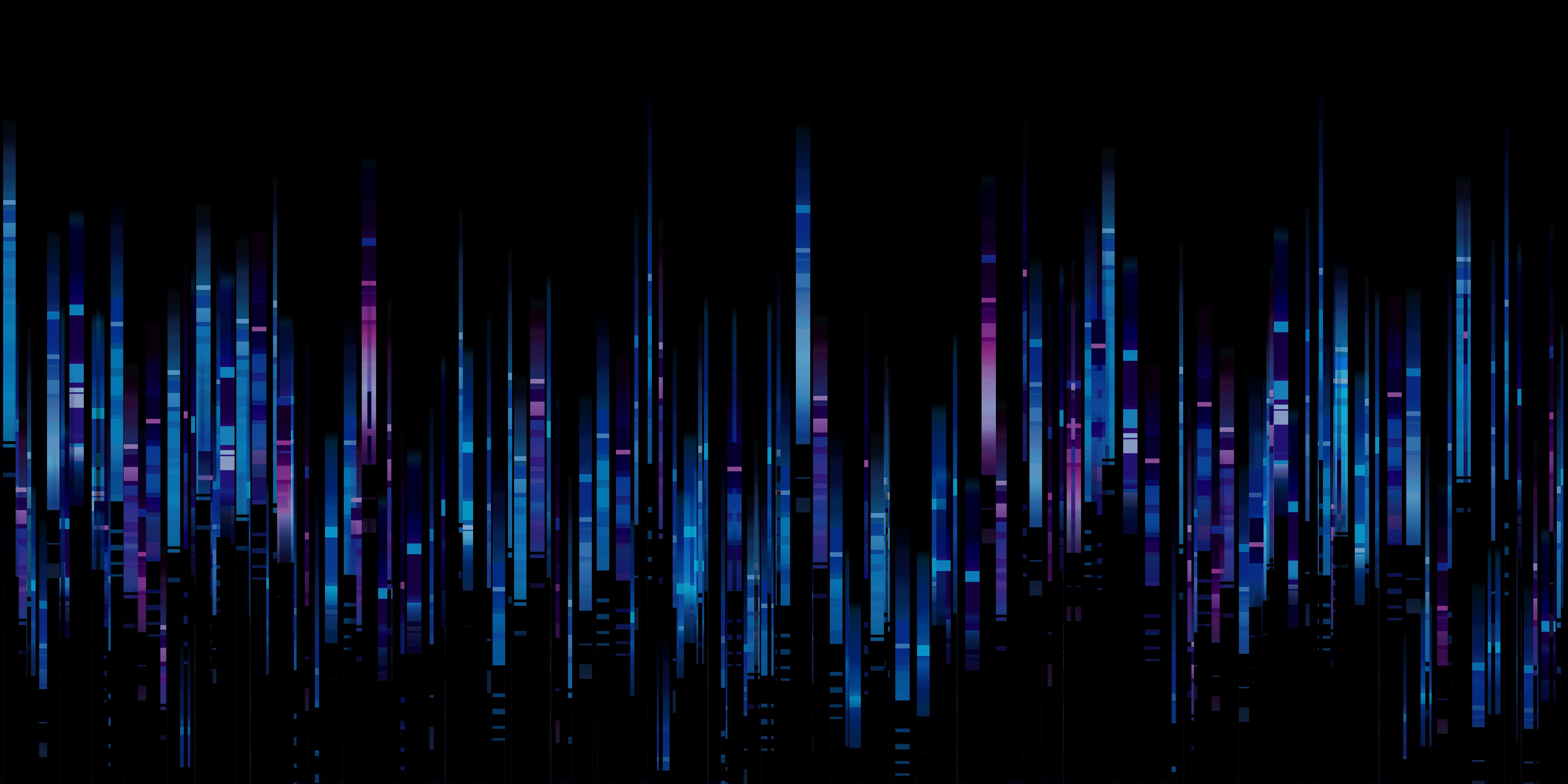 Audio spectrum analyzer displaying dynamic frequency visualization